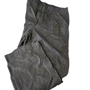 Women's Grey Cargo Pants